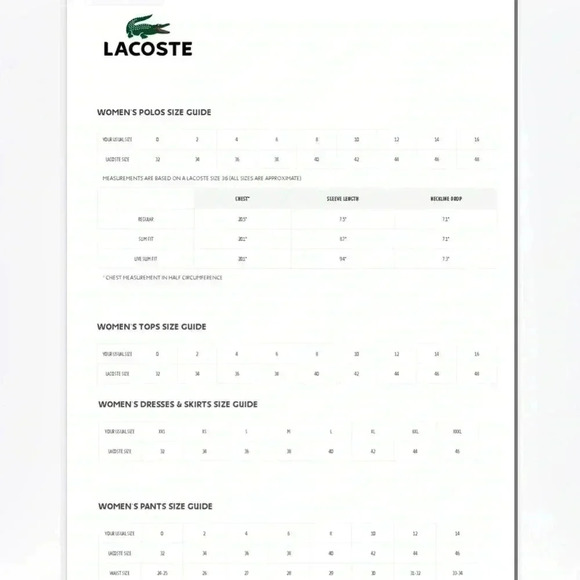 LACOSTE Sport Short Sleeve Shirt Top Preppy Women's 10 - Picture 11 of 11
